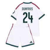 Real Madrid Denzel Dumfries #24 Replika Hjemmedrakt Barn 2026-27 Kortermet (+ bukser)
