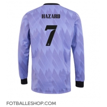 Real Madrid Eden Hazard #7 Replika Bortedrakt 2022-23 Langermet
