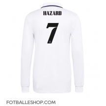 Real Madrid Eden Hazard #7 Replika Hjemmedrakt 2022-23 Langermet