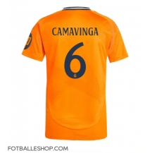 Real Madrid Eduardo Camavinga #6 Replika Bortedrakt 2024-25 Kortermet