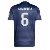 Real Madrid Eduardo Camavinga #6 Replika Bortedrakt 2025-26 Kortermet