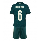 Real Madrid Eduardo Camavinga #6 Replika Bortedrakt Barn 2026-27 Kortermet (+ bukser)