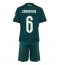 Real Madrid Eduardo Camavinga #6 Replika Bortedrakt Barn 2026-27 Kortermet (+ bukser)
