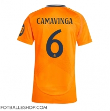 Real Madrid Eduardo Camavinga #6 Replika Bortedrakt Dame 2024-25 Kortermet