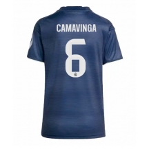 Real Madrid Eduardo Camavinga #6 Replika Bortedrakt Dame 2025-26 Kortermet