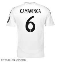 Real Madrid Eduardo Camavinga #6 Replika Hjemmedrakt 2024-25 Kortermet