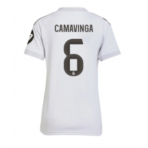 Real Madrid Eduardo Camavinga #6 Replika Hjemmedrakt Dame 2025-26 Kortermet