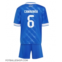 Real Madrid Eduardo Camavinga #6 Replika Tredjedrakt Barn 2025-26 Kortermet (+ bukser)