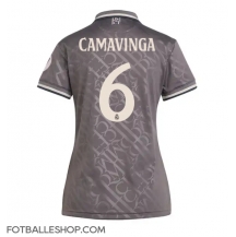 Real Madrid Eduardo Camavinga #6 Replika Tredjedrakt Dame 2024-25 Kortermet