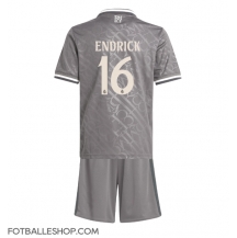 Real Madrid Endrick #16 Replika Tredjedrakt Barn 2024-25 Kortermet (+ bukser)