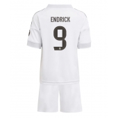 Real Madrid Endrick #9 Replika Hjemmedrakt Barn 2025-26 Kortermet (+ bukser)