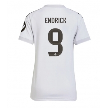 Real Madrid Endrick #9 Replika Hjemmedrakt Dame 2025-26 Kortermet