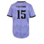 Real Madrid Federico Valverde #15 Replika Bortedrakt Dame 2022-23 Kortermet