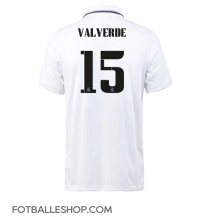 Real Madrid Federico Valverde #15 Replika Hjemmedrakt 2022-23 Kortermet