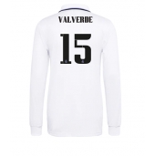 Real Madrid Federico Valverde #15 Replika Hjemmedrakt 2022-23 Langermet