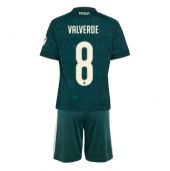 Real Madrid Federico Valverde #8 Replika Bortedrakt Barn 2026-27 Kortermet (+ bukser)