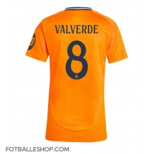 Real Madrid Federico Valverde #8 Replika Bortedrakt Dame 2024-25 Kortermet