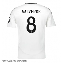Real Madrid Federico Valverde #8 Replika Hjemmedrakt 2024-25 Kortermet