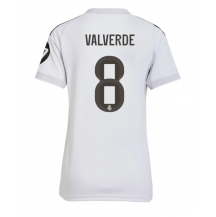 Real Madrid Federico Valverde #8 Replika Hjemmedrakt Dame 2025-26 Kortermet