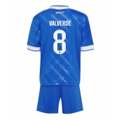 Real Madrid Federico Valverde #8 Replika Tredjedrakt Barn 2025-26 Kortermet (+ bukser)