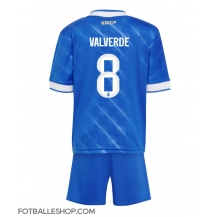 Real Madrid Federico Valverde #8 Replika Tredjedrakt Barn 2025-26 Kortermet (+ bukser)