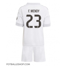 Real Madrid Ferland Mendy #23 Replika Hjemmedrakt Barn 2025-26 Kortermet (+ bukser)