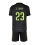 Real Madrid Ferland Mendy #23 Replika Tredjedrakt Barn 2022-23 Kortermet (+ bukser)