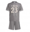 Real Madrid Ferland Mendy #23 Replika Tredjedrakt Barn 2024-25 Kortermet (+ bukser)
