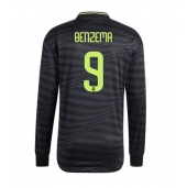 Real Madrid Karim Benzema #9 Replika Tredjedrakt 2022-23 Langermet