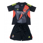 Real Madrid Keeper Replika Bortedrakt Barn 2024-25 Kortermet (+ bukser)