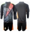 Real Madrid Keeper Replika Bortedrakt Barn 2024-25 Langermet (+ bukser)