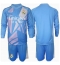 Real Madrid Keeper Replika Hjemmedrakt Barn 2024-25 Langermet (+ bukser)