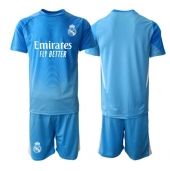 Real Madrid Keeper Replika Hjemmedrakt Barn 2025-26 Kortermet (+ bukser)