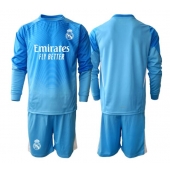 Real Madrid Keeper Replika Hjemmedrakt Barn 2025-26 Langermet (+ bukser)