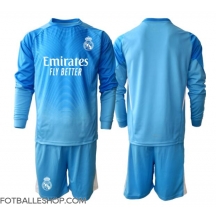 Real Madrid Keeper Replika Hjemmedrakt Barn 2025-26 Langermet (+ bukser)