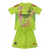 Real Madrid Keeper Replika Tredjedrakt Barn 2024-25 Kortermet (+ bukser)