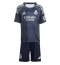 Real Madrid Kylian Mbappe #9 Replika Bortedrakt Barn 2025-26 Kortermet (+ bukser)