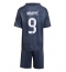 Real Madrid Kylian Mbappe #9 Replika Bortedrakt Barn 2025-26 Kortermet (+ bukser)
