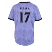 Real Madrid Lucas Vazquez #17 Replika Bortedrakt Dame 2022-23 Kortermet
