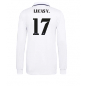 Real Madrid Lucas Vazquez #17 Replika Hjemmedrakt 2022-23 Langermet