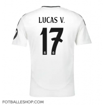 Real Madrid Lucas Vazquez #17 Replika Hjemmedrakt 2024-25 Kortermet