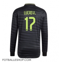 Real Madrid Lucas Vazquez #17 Replika Tredjedrakt 2022-23 Langermet