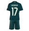 Real Madrid Marc Cucurella #17 Replika Bortedrakt Barn 2026-27 Kortermet (+ bukser)
