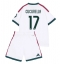 Real Madrid Marc Cucurella #17 Replika Hjemmedrakt Barn 2026-27 Kortermet (+ bukser)