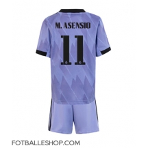 Real Madrid Marco Asensio #11 Replika Bortedrakt Barn 2022-23 Kortermet (+ bukser)