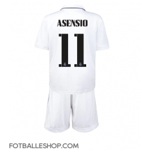 Real Madrid Marco Asensio #11 Replika Hjemmedrakt Barn 2022-23 Kortermet (+ bukser)