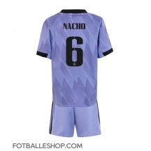 Real Madrid Nacho #6 Replika Bortedrakt Barn 2022-23 Kortermet (+ bukser)