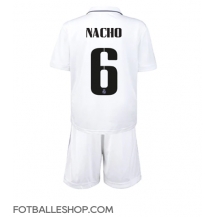 Real Madrid Nacho #6 Replika Hjemmedrakt Barn 2022-23 Kortermet (+ bukser)