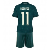 Real Madrid Rodrygo Goes #11 Replika Bortedrakt Barn 2026-27 Kortermet (+ bukser)