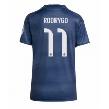 Real Madrid Rodrygo Goes #11 Replika Bortedrakt Dame 2025-26 Kortermet
